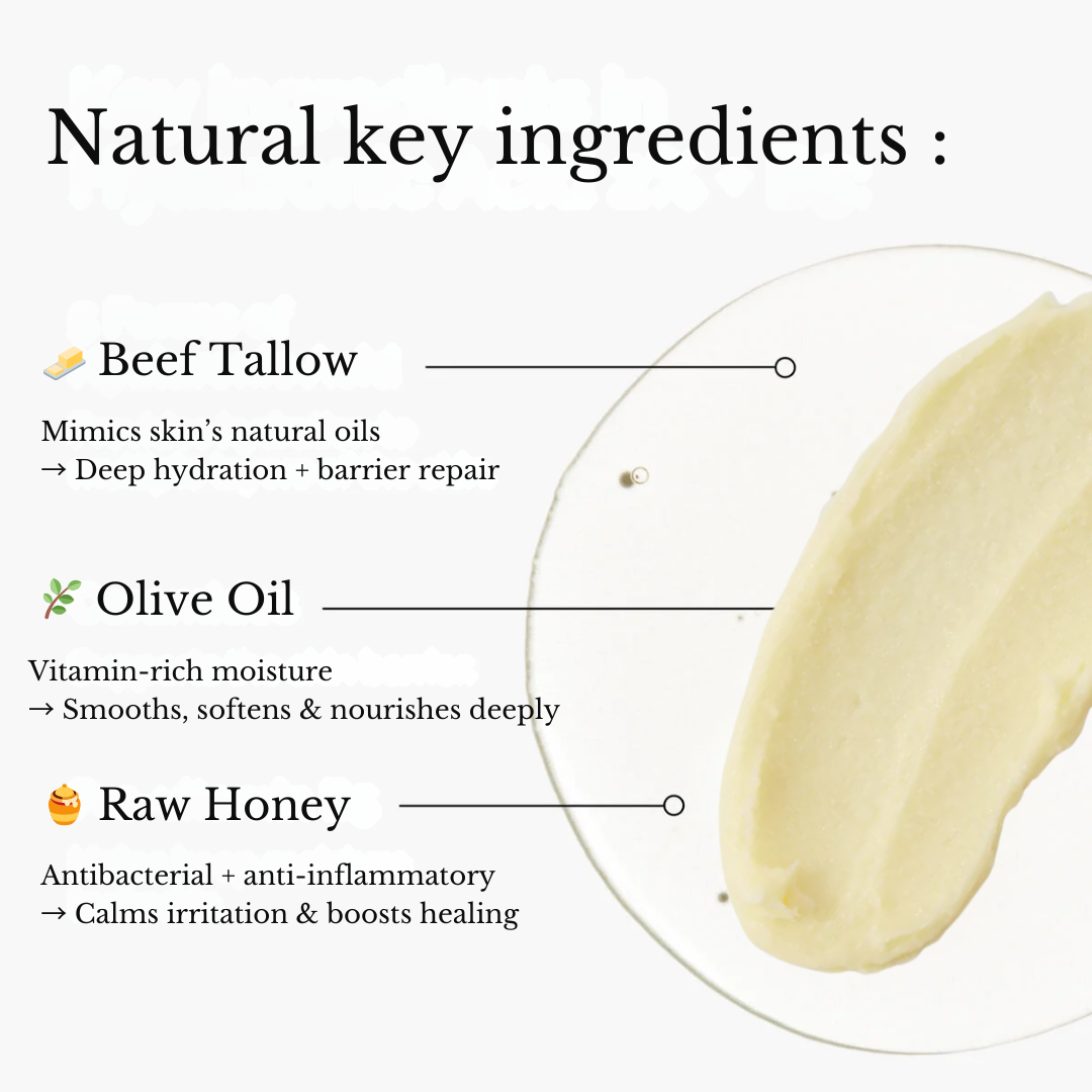 Age-Defying Tallow Honey Balm (60ml)