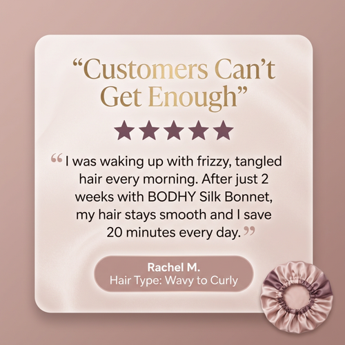 Overnight Hair-Repair Mulberry Silk Bonnet