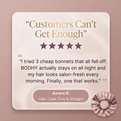 Overnight Hair-Repair Mulberry Silk Bonnet