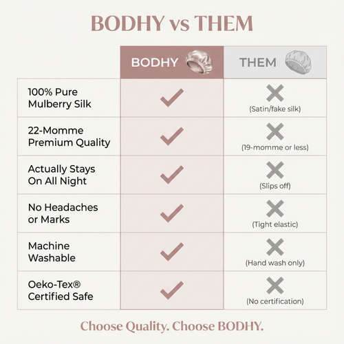 Overnight Hair-Repair Mulberry Silk Bonnet