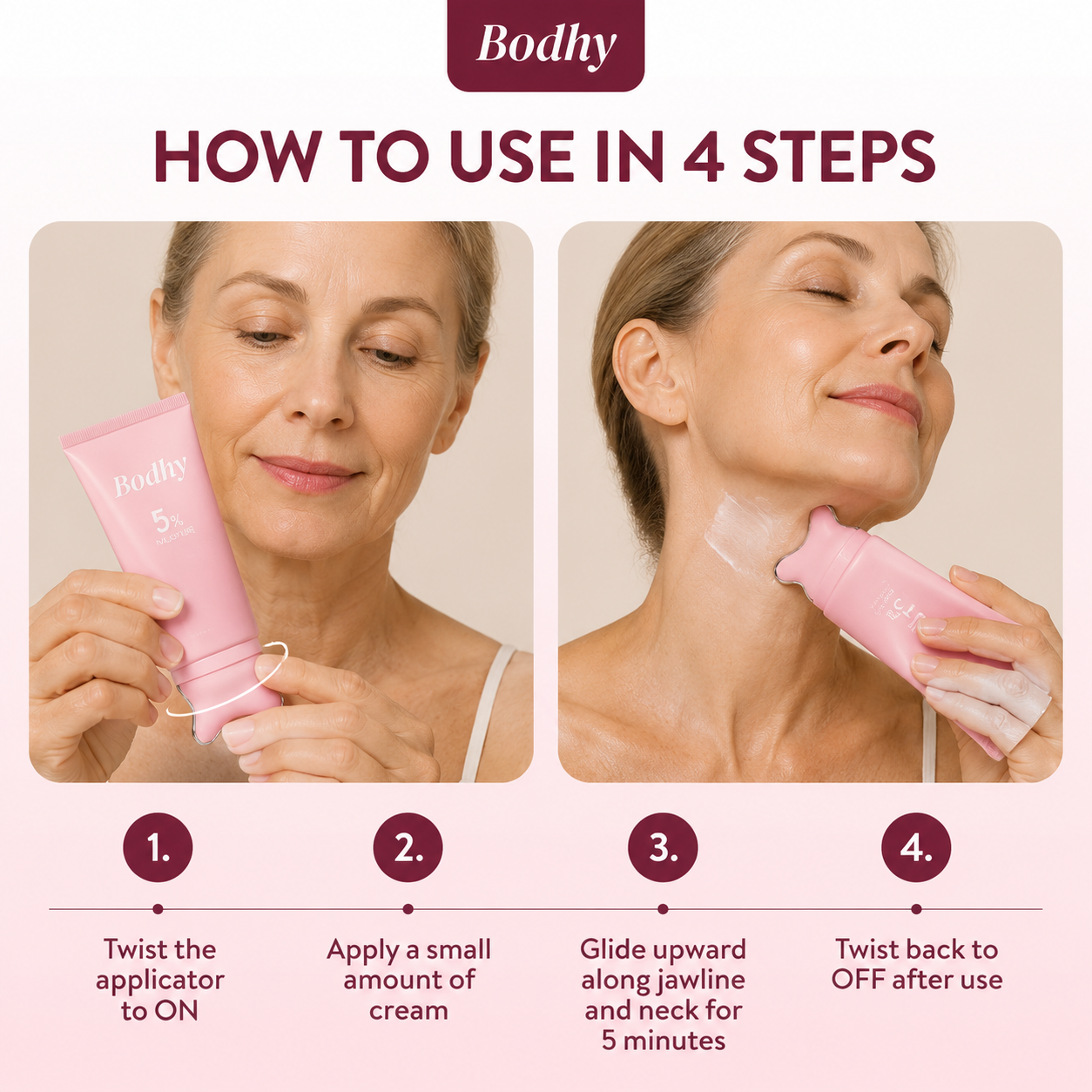 Bodhy™ PDRN Collagen Neck Cream