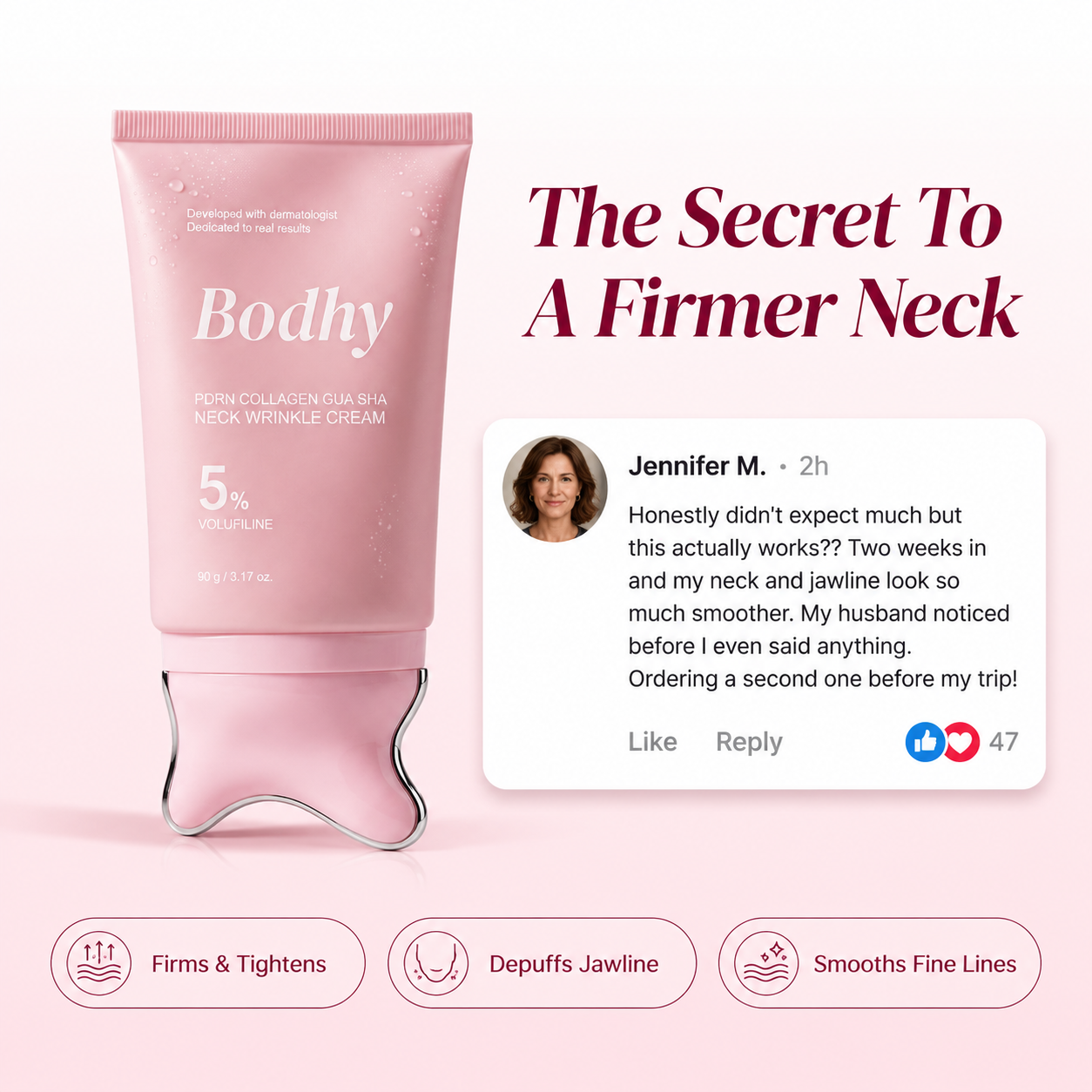 Bodhy™ PDRN Collagen Neck Cream
