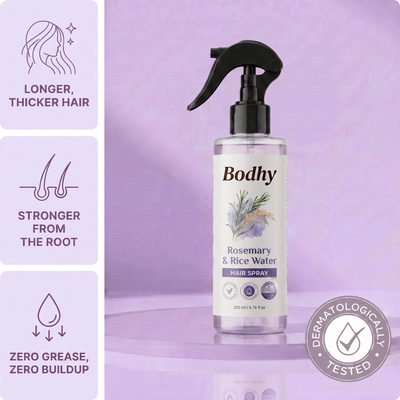 Rosemary + Rice Water Spray