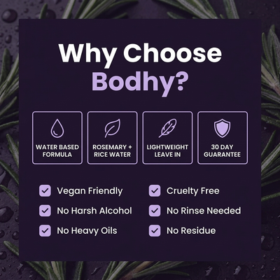 Rosemary + Rice Water Spray