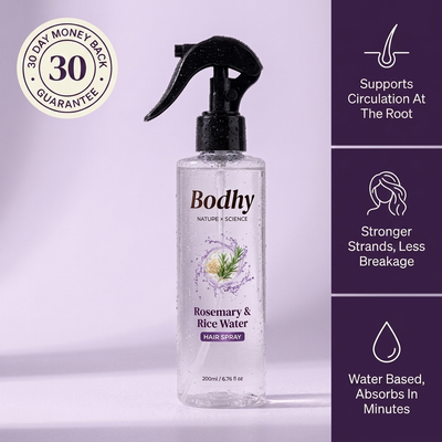 Rosemary + Rice Water Spray
