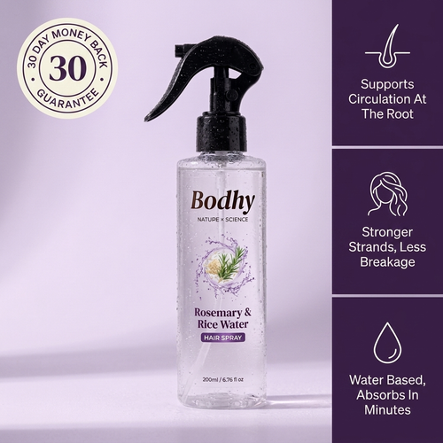 Rosemary + Rice Water Spray