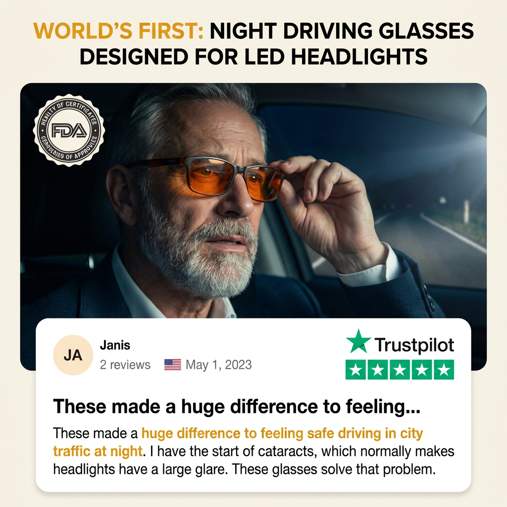 Drive at Night Without the Blinding LED Assault