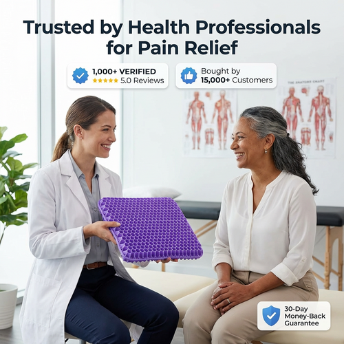 Double-Thick Gel Seat Cushion